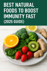 Best natural foods to boost immunity naturally